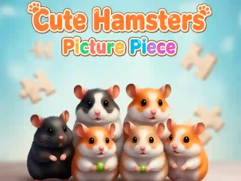 Spiel Niedliches Hamster-Bildstück Online