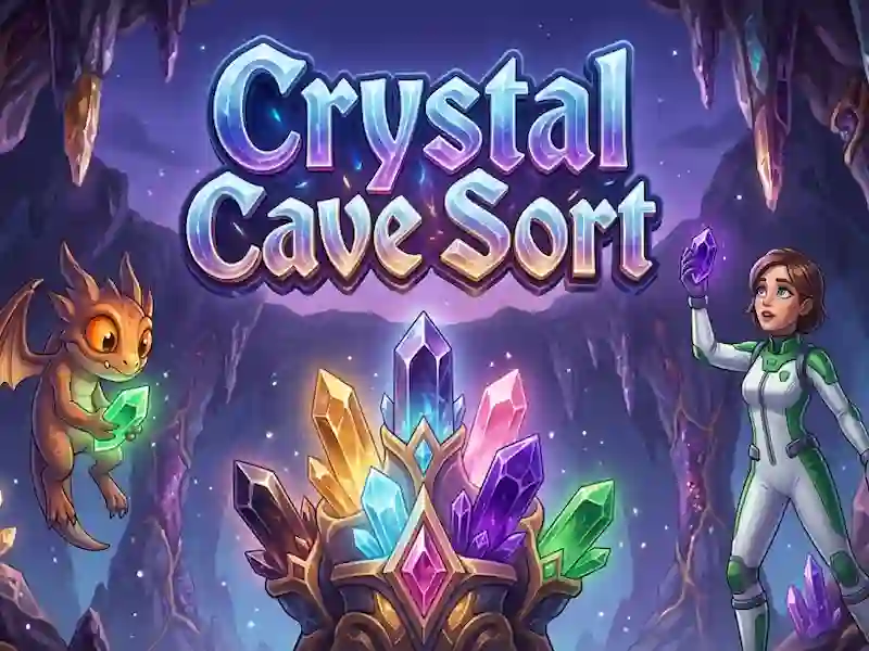Spiel Crystal Cave Sort Online