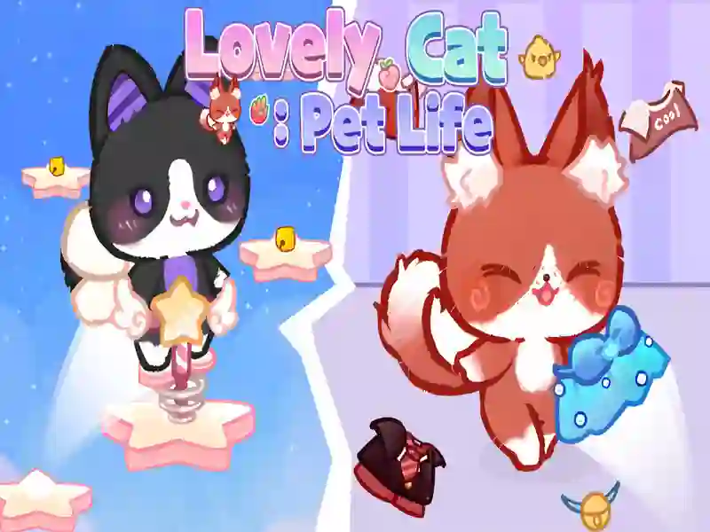 Spiel Schöne Katzen-Haustierleben Online