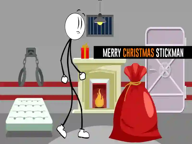 Spiel Frohe Weihnachten Stickman Online