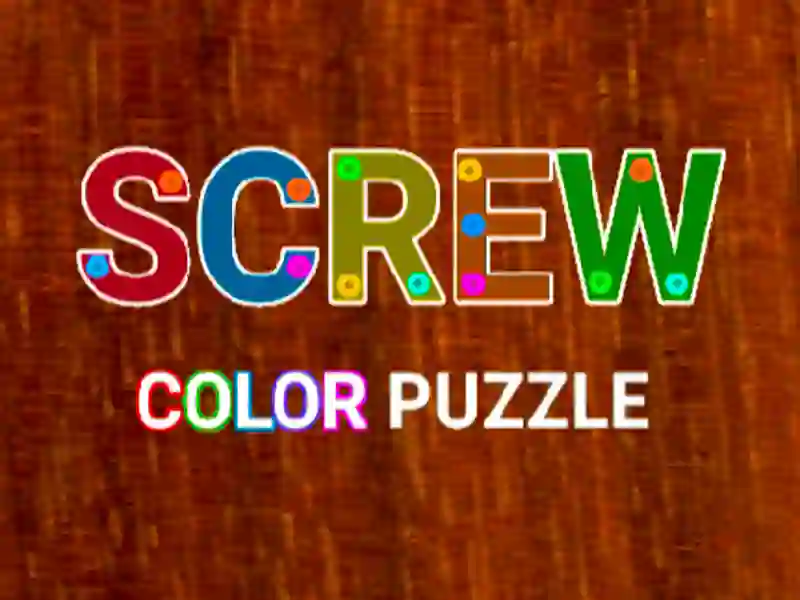 Spiel Schraubenfarbpuzzle Online Spiel Schraubenfarbpuzzle Online