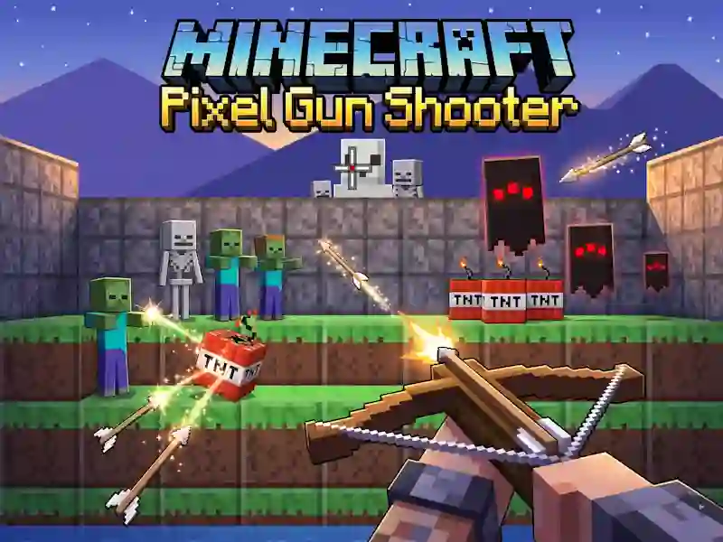 Spiel Minecraft Pixel Gun Shooter Online