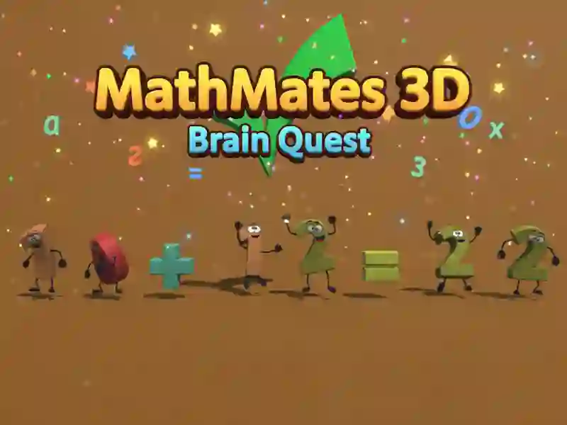 Spiel MathMates 3D: Brain Quest Online