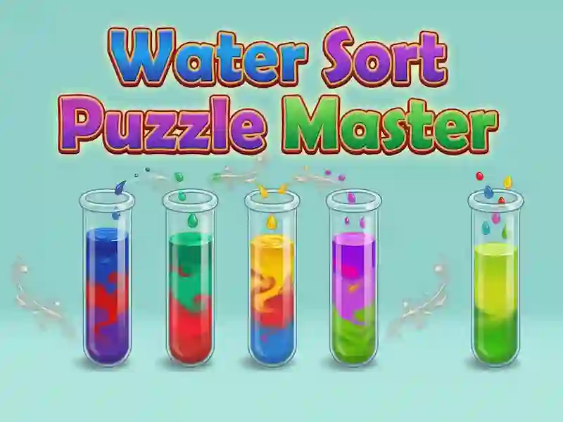 Spiel Wassersortier-Puzzle-Meister Online