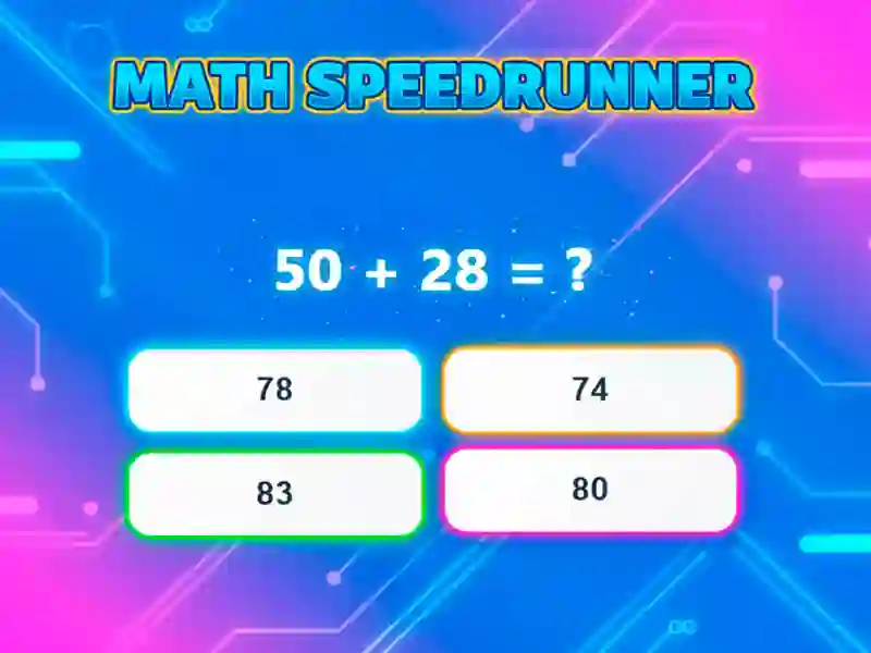 Spiel Math Speedrunner Online
