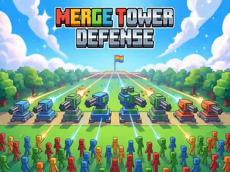 Spiel Tower Defense zusammenführen Online