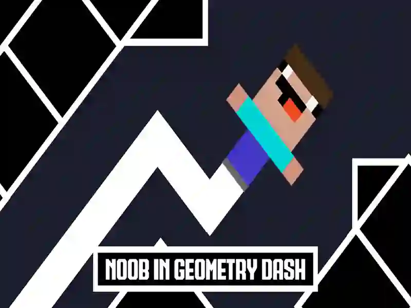 Spiel Noob im Geometrie-Strich Online