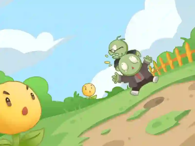 Spiel Blumen gegen Zombies Online