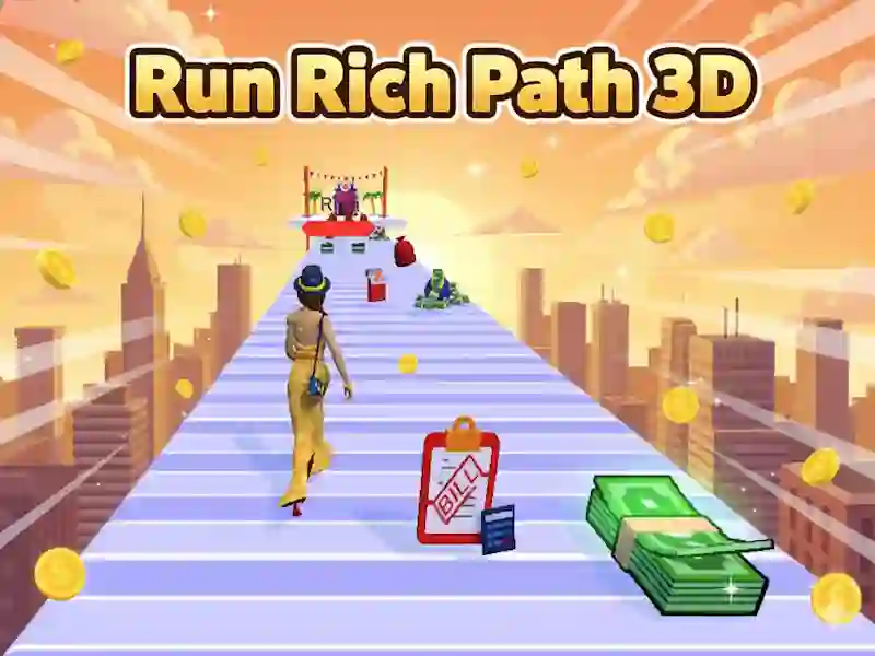 Spiel Führen Sie Rich Path 3D aus Online