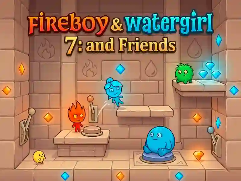 Spiel Fireboy & Watergirl 7: and Friends Online