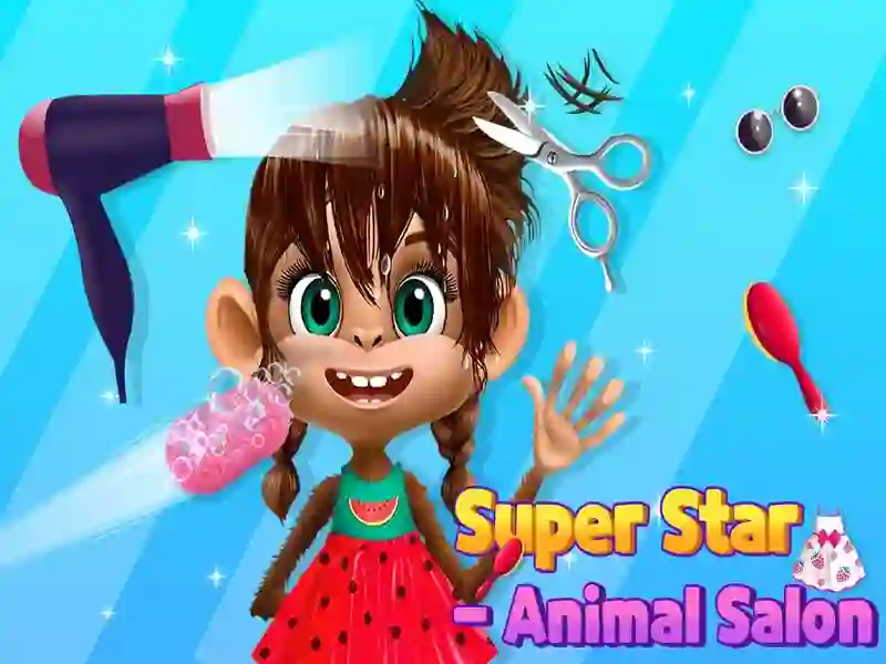 Spiel Super Star Animal Salon Online