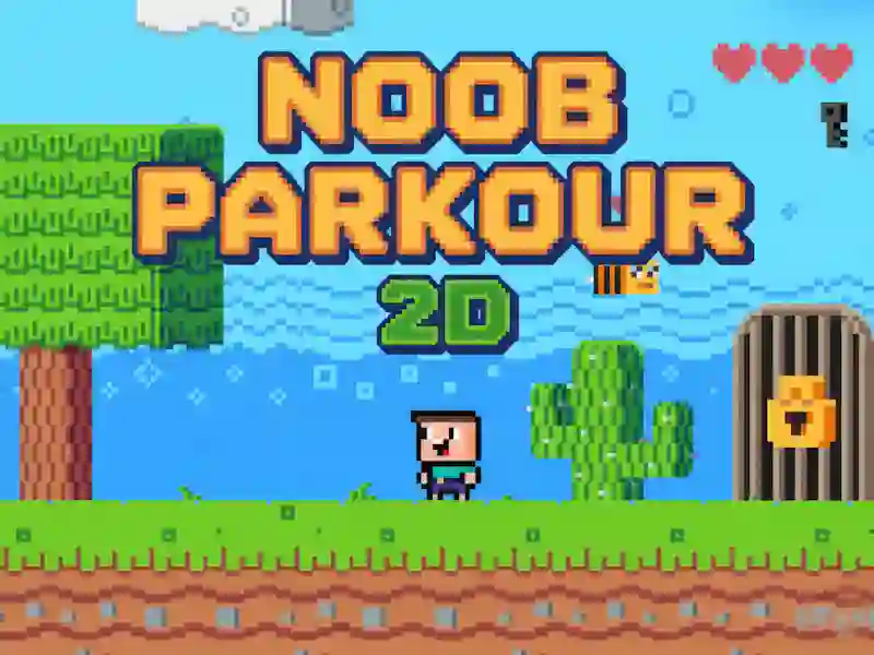 Spiel Noob Parkour 2D Online