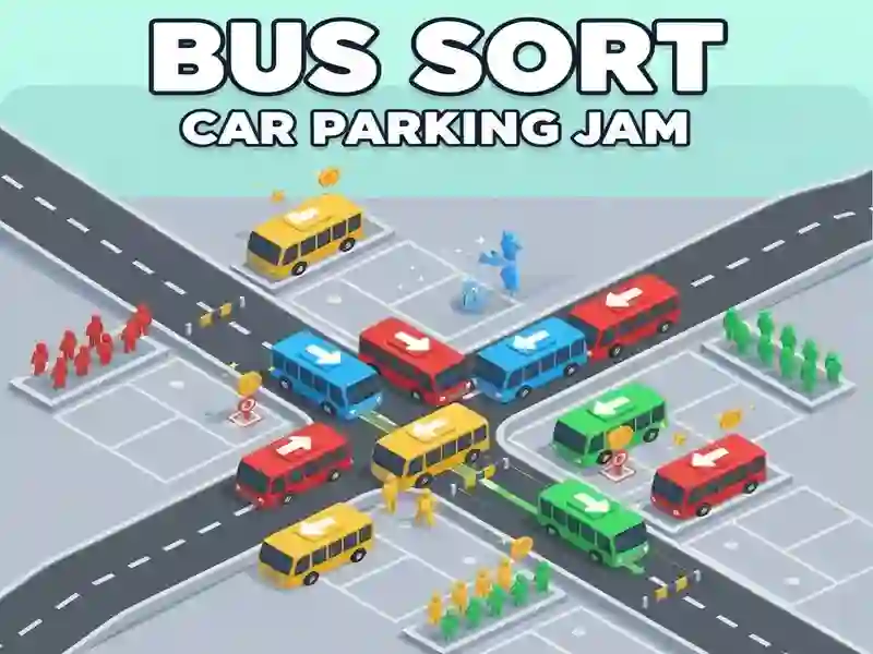 Spiel Bus sortieren Parkplatzstau Online