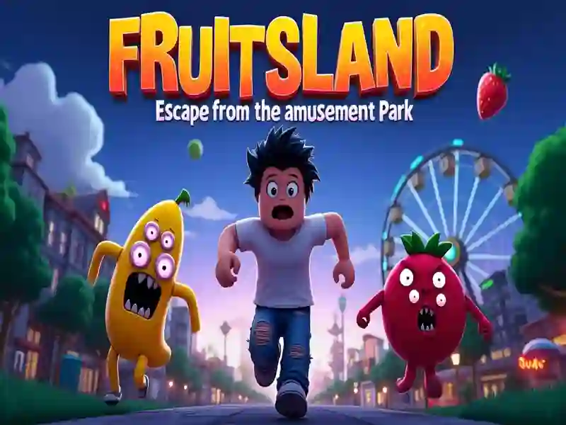 Spiel Früchte Land: Flucht aus dem Vergnügungspark Online Spiel Früchte Land: Flucht aus dem Vergnügungspark Online