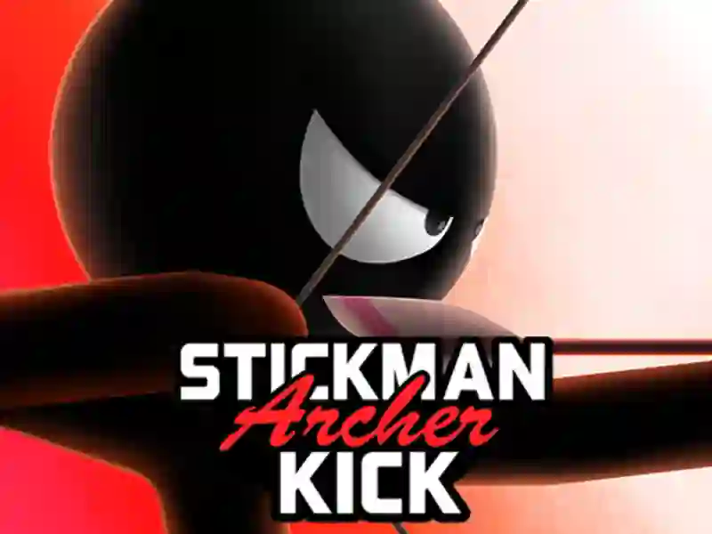 Spiel Stickman Archer Kick Online
