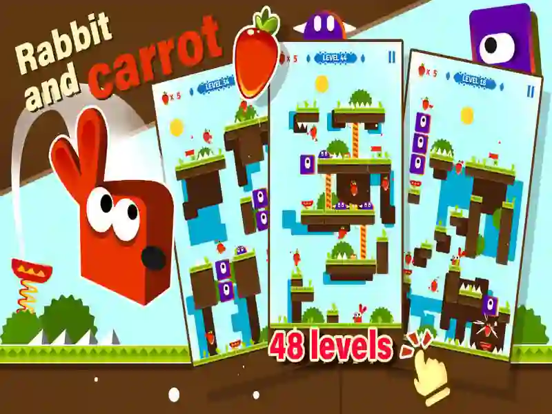 Spiel Kaninchen und Karotte Online