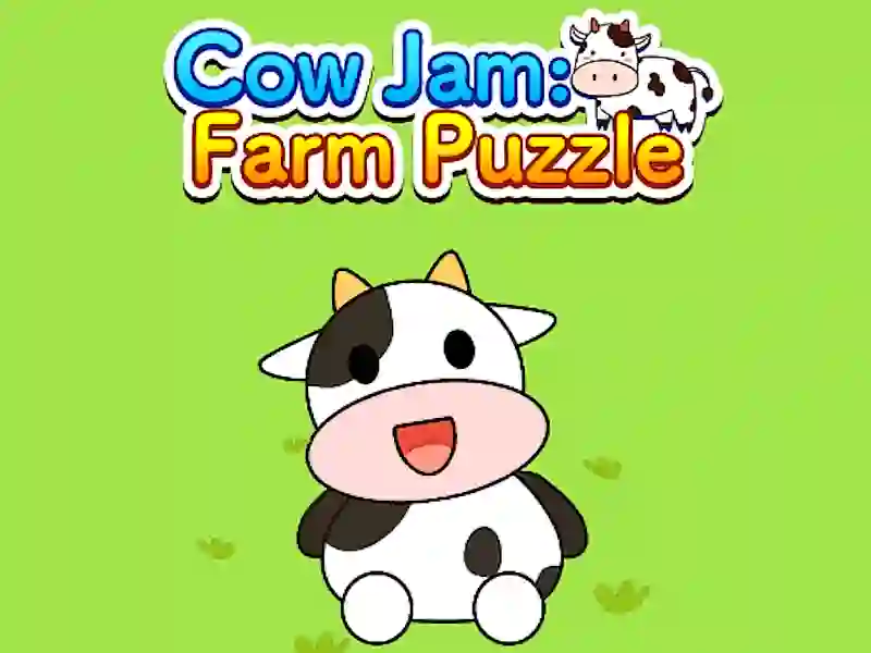 Spiel Cow Jam Farm puzzle Online