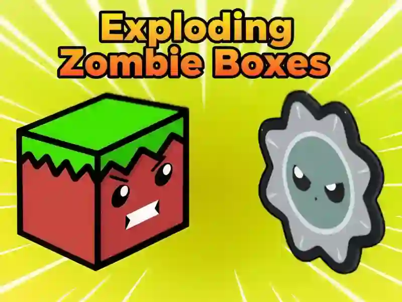 Spiel Explodierende Zombie-Boxen Online