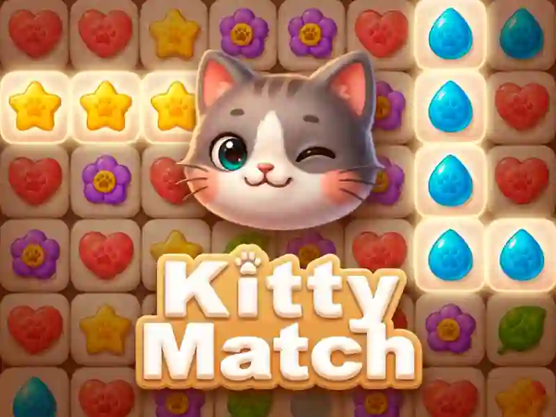 Spiel Kitty Match 3 Online