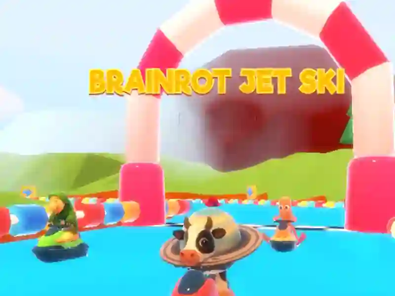 Spiel Brainrot Jet Ski Racing Online