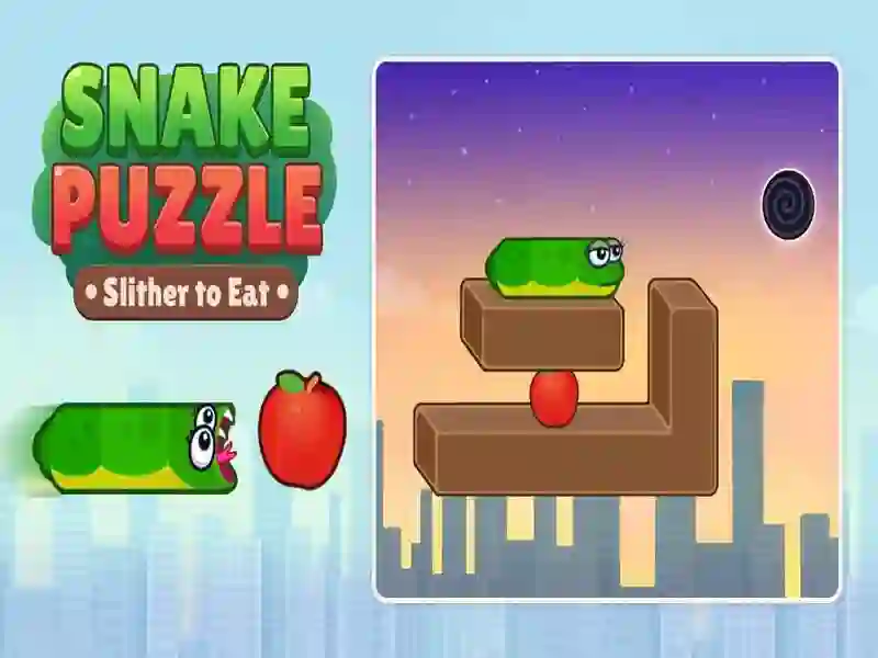 Spiel Schlangenpuzzle: Slither to Eat Online