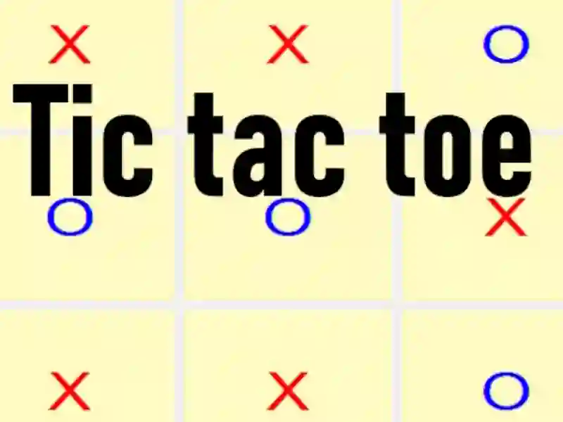 Spiel Tic Tac Toe Online Spiel Tic Tac Toe Online