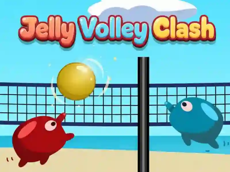 Spiel Jelly Volley Clash Online