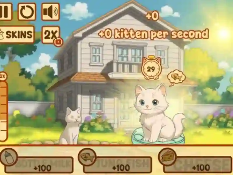 Spiel Klicken Sie auf Kitty Idle Online