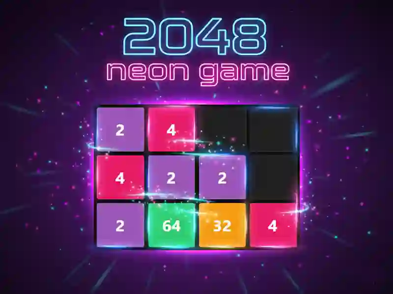 Spiel 2048 Neonspiel Online