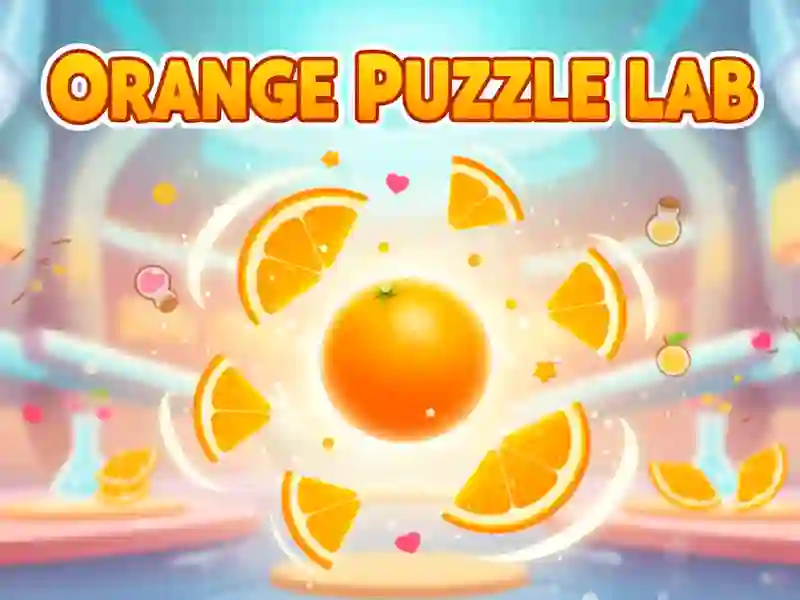Spiel Orange Puzzle-Labor Online