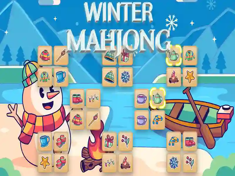 Spiel Winter Mahjong Online