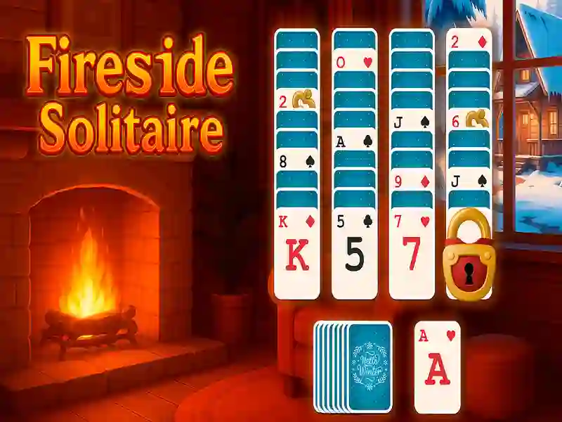 Spiel Solitaire am Kamin Online