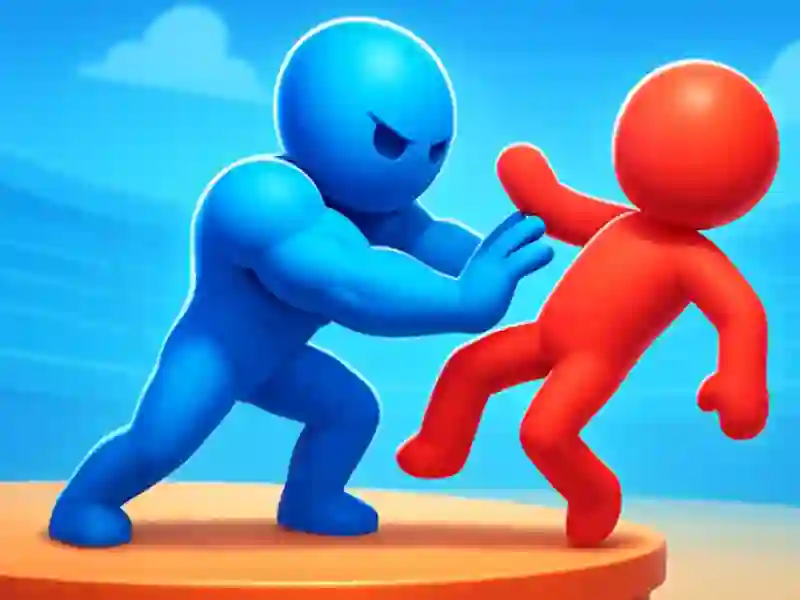 Spiel Stickman Army Pusher Online