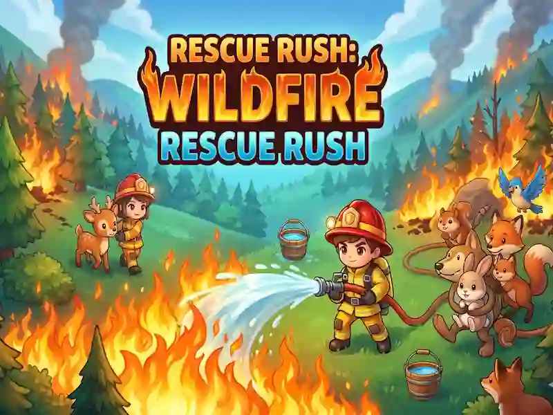 Spiel Rescue Rush: Wildfire Online