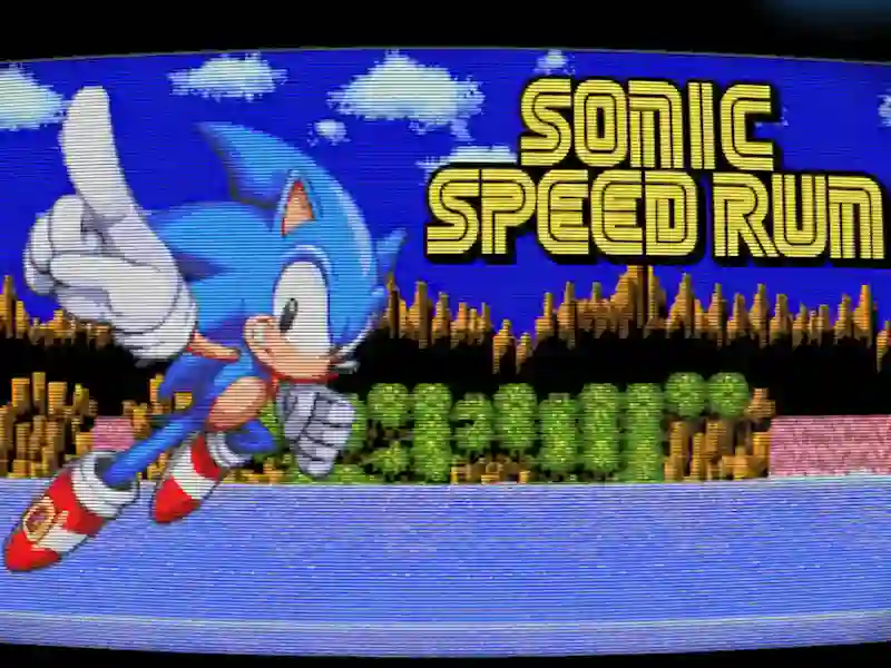 Spiel Sonic Speed Run Online