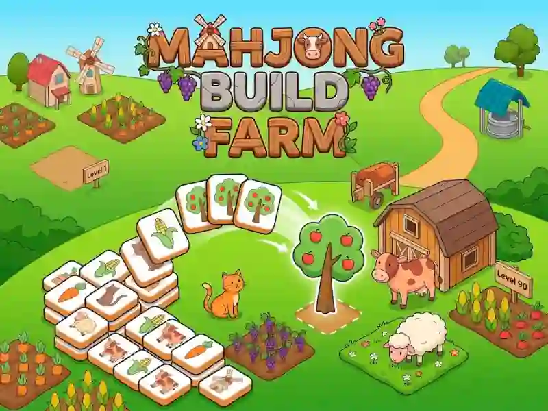 Spiel Mahjong Build Farm Online