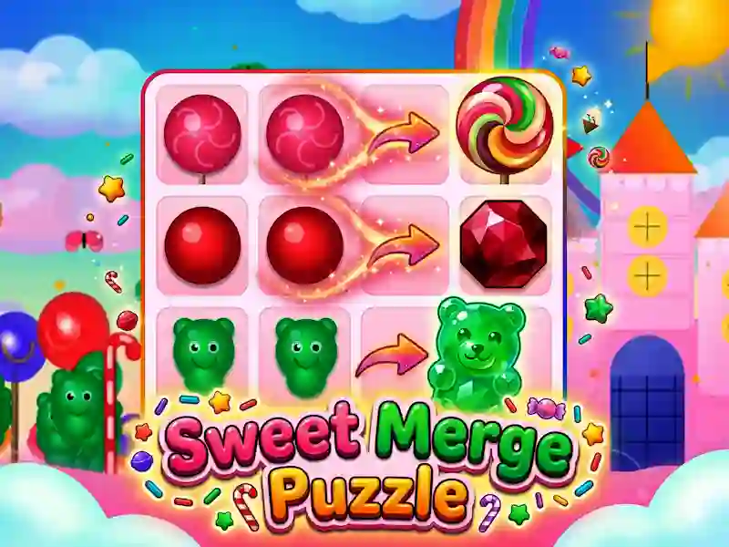 Spiel Sweet Merge Puzzle Online