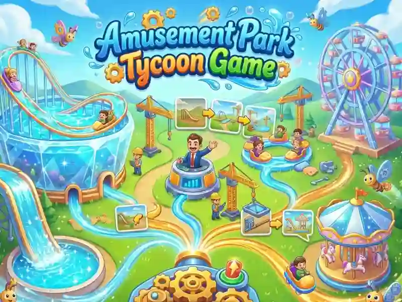 Spiel Vergnügungspark-Tycoon-Spiel Online