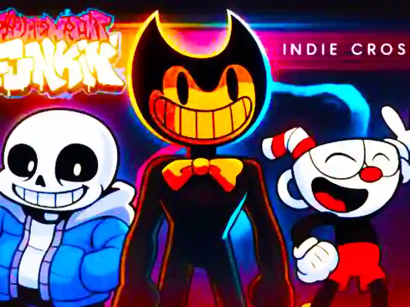 Spiel FNF gegen Indie-Kreuz Online