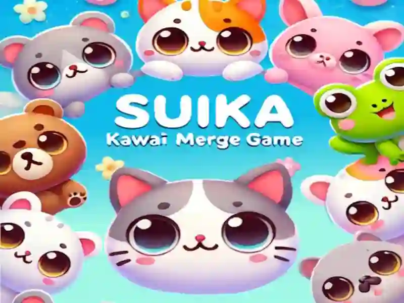 Spiel Suika Kawaii Fusion Game Online