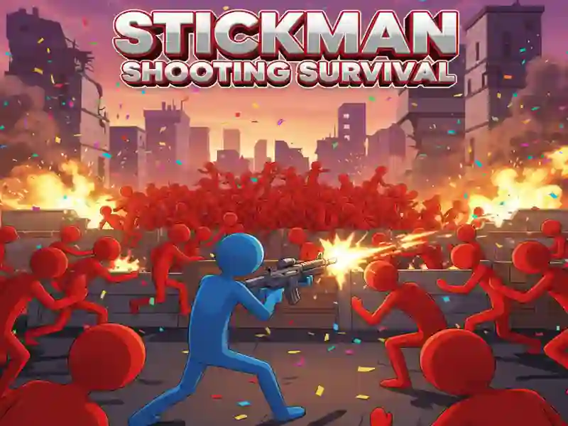 Spiel Stickman Shooting Survival Online