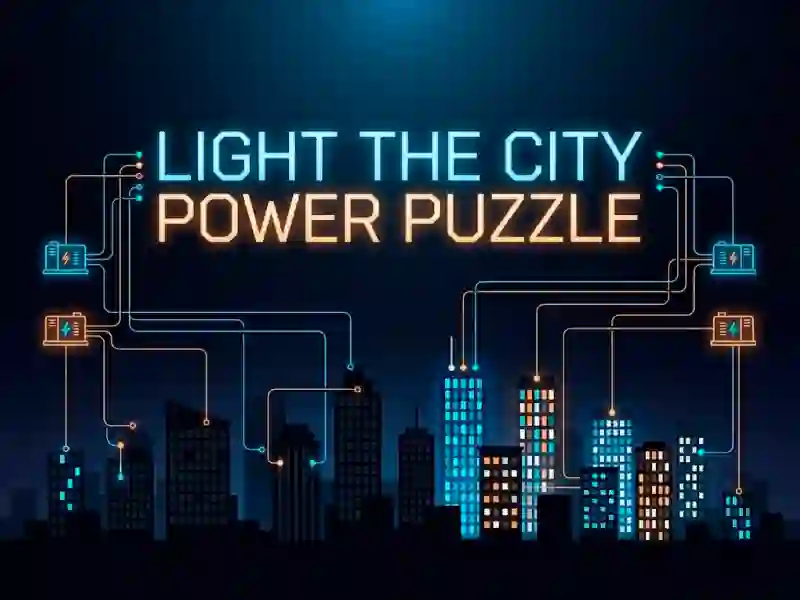 Spiel Light the City Power Puzzle Online