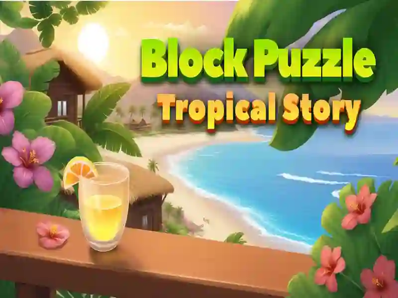 Spiel Blockpuzzle Tropische Geschichte Online