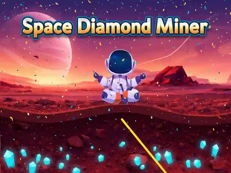 Spiel Weltraum-Diamanten-Miner Online