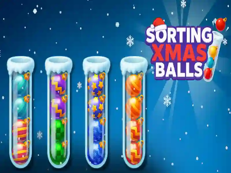Spiel Weihnachtskugeln sortieren Online