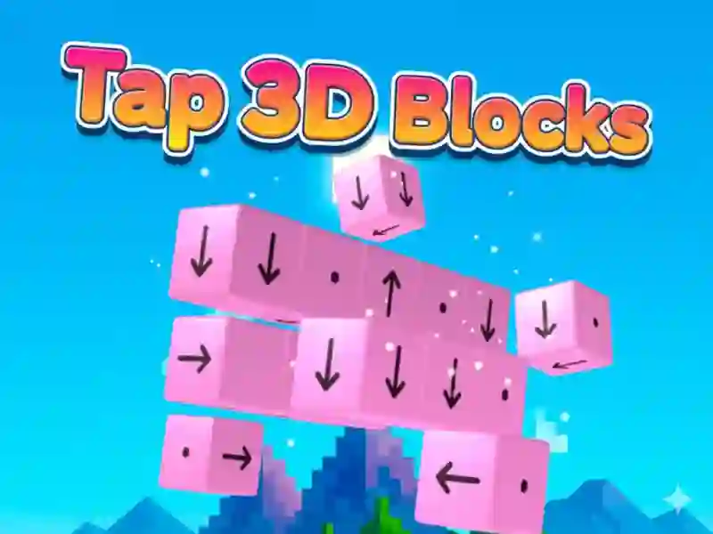 Spiel Tippen Sie auf 3D-Blöcke Online