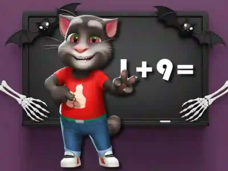 Spiel Halloween Tom Math Challenge Online Spiel Halloween Tom Math Challenge Online