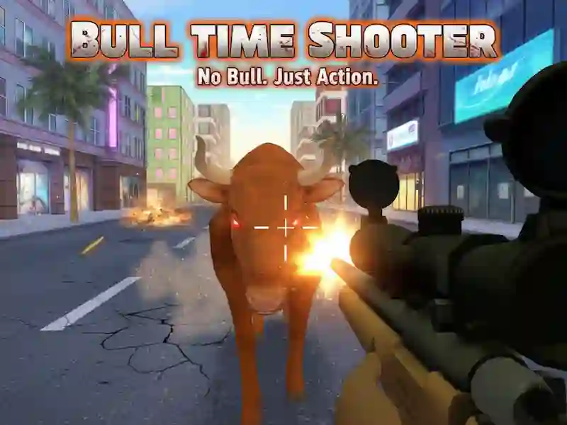 Spiel Bull Time Shooter Online
