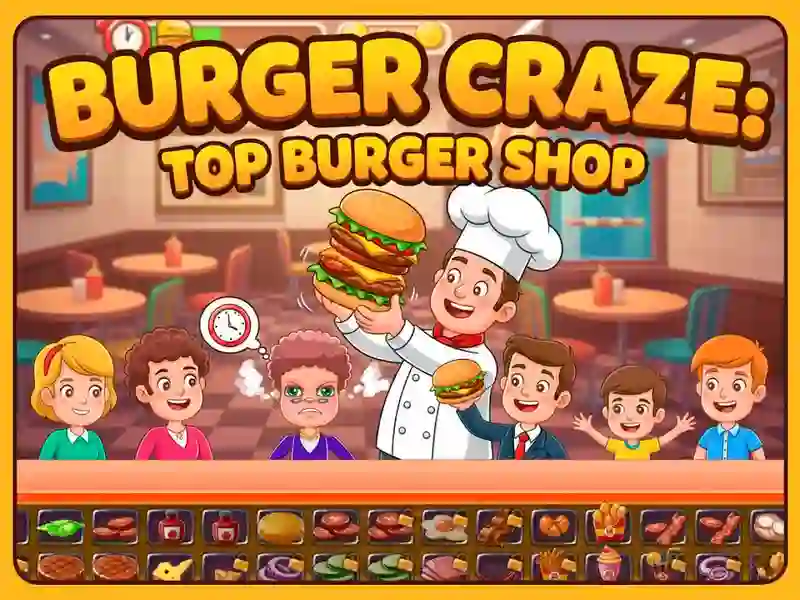 Spiel Burger Craze: Top-Burgerladen Online