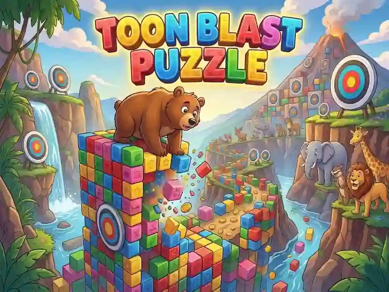 Spiel Toon Blast Puzzle Online